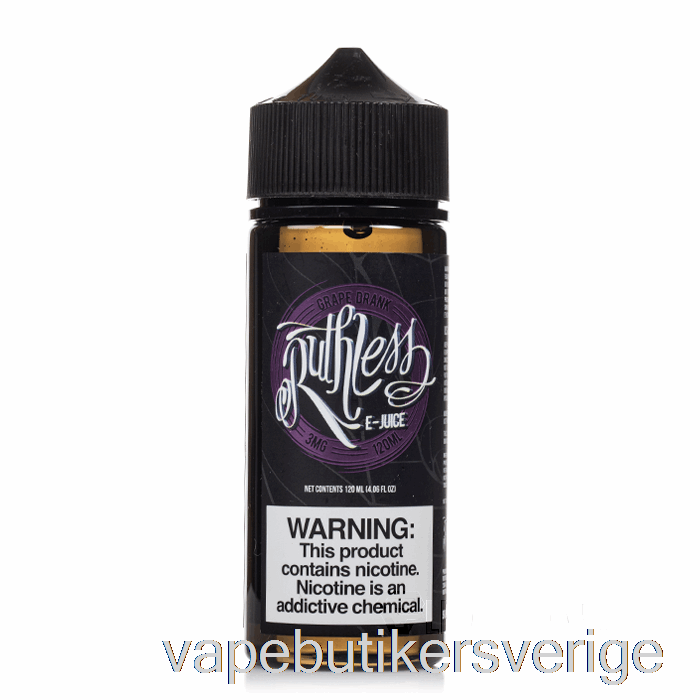 Vape Sverige Druva Drack - Hänsynslös ånga - 120ml 0mg